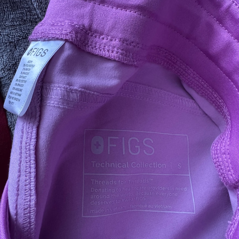 NWOT FIGS Dusk Tari - Skinny Jogger Scrub Pants / Size Small - Picture 5 of 5